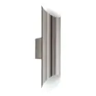 Eglo Luz De Pared Agolada Al Aire Libre Acero Inoxidable Gris Up & Down 7.4W 660lm - 830 Luz Cálida