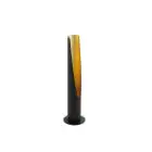 Eglo Lámpara De Mesa Barbotto Acero Negro, Oro 4.5W 345lm - 830 Luz Cálida | Apta para 1x GU10