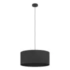 Eglo Colgante De Luz Maserlo 1 Acero Negro | Apta para E27