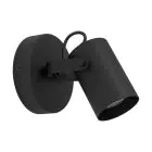 Eglo Luz De Pared Sorego Acero Negro 2.8W 250lm - 830 Luz Cálida | IP20 - Incl. 1x GU10