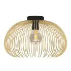 Eglo Luz de techo Venezuela Negro, Oro | Apta para E27