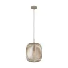 Eglo Colgante De Luz Romazzina Acero Lijado | IP20 - Apta para 1x E27 