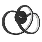 Eglo Luz De Pared Gianella Acero Negro 14.5W 1400lm - 830 Luz Cálida