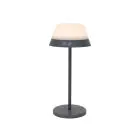 Eglo Lámpara De Mesa Meggiano Gris 1W 170lm - 830 Luz Cálida | IP54 - Touch Regulable