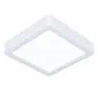 Eglo Luz de techo Fueva 6 Plástico Blanco 7W 1100lm - 827-840-865 CCT