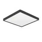 Eglo Luz de techo Iluminación de baño Fueva 6 Plástico Negro 7W 1100lm - 827-840-865 CCT