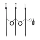 Multipack 3x Eglo Pico Luz Zancaro Aluminium Negro 1W 130lm - 830 Luz Cálida | IP44