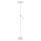 Eglo Lámpara de pie Conivarino Acero Blanco 30.5W 3150lm - 827 Luz Muy Cálida | Regulable
