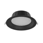 Noxion Downlight LED Hera Medio Empotrado Negro 15W 1500lm 80D - 827-830-840 CCT | 176mm - Recorte 150mm
