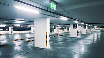 luz de estacionamiento de emergencia